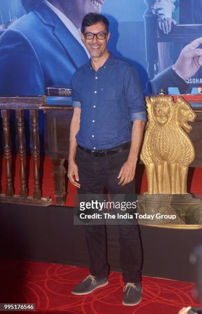 Rajat Kapoor at the trailer launch of his movie Mulk in Mumbai.