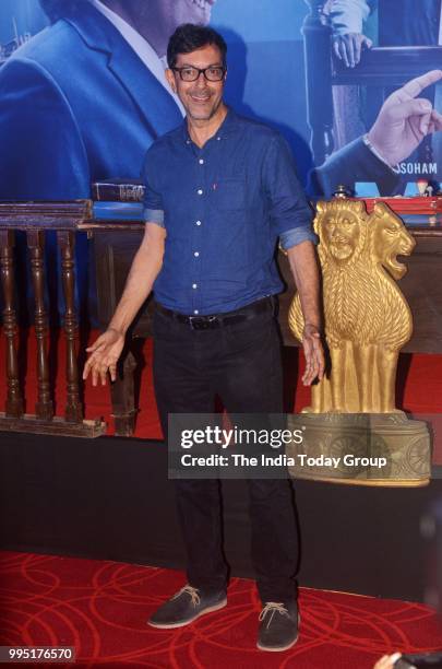 Rajat Kapoor at the trailer launch of his movie Mulk in Mumbai.