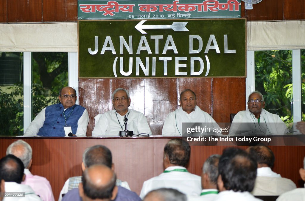 JDU 'National Executive' Meeting
