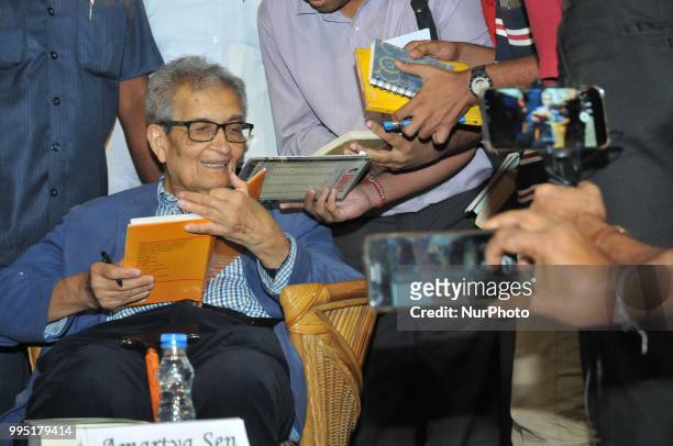 Nobel Prize Winning Eminent economist Prof. Amartya Sen at the his write new Book release &quot;Healers or Predators ? healthcare Corruption in India...