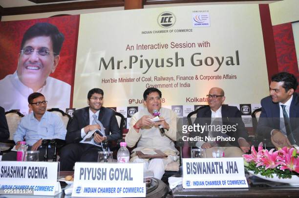 Mr.Piyush Goyal,Honble Minister for Coal, Railways, Finance &amp; Corporate Affairs,Government of India speeches, saying answers to questions State...