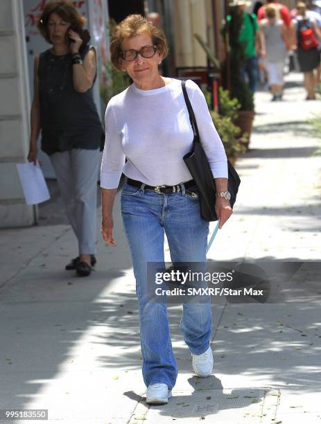 Judge Judy Sheindlin is seen on July 9, 2018 in Los Angeles, CA.