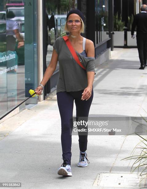 Kristin Chenoweth is seen on July 9, 2018 in Los Angeles, CA.