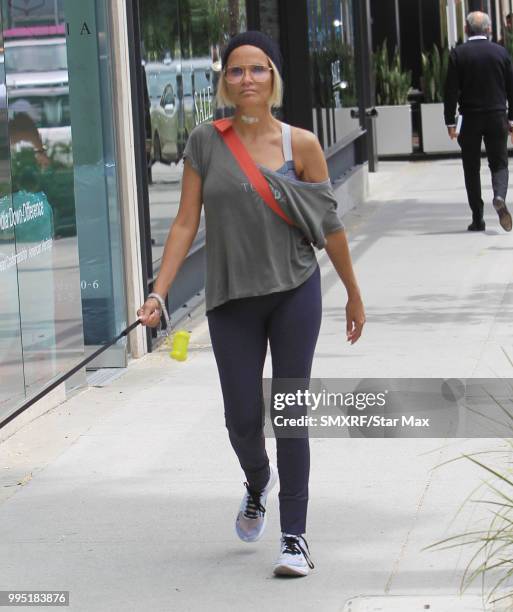 Kristin Chenoweth is seen on July 9, 2018 in Los Angeles, CA.