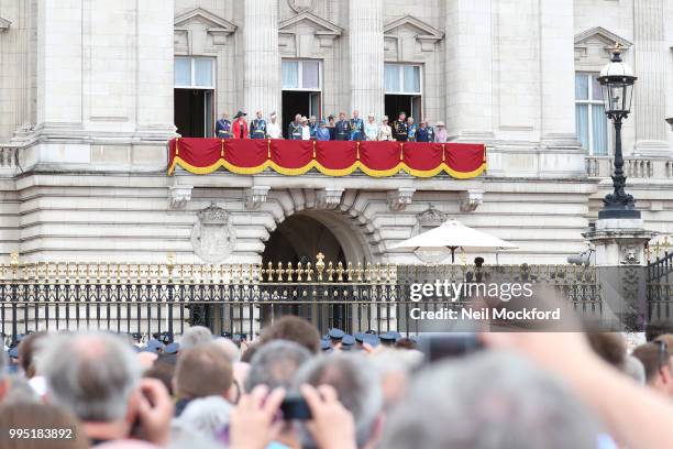 Prince and Princess Michael of Kent, Prince Edward, Earl of Wessex, Sophie, Countess of Wessex, Prince Charles, Prince of Wales, Prince Andrew, Duke...