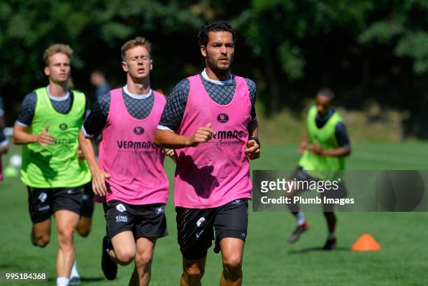 Koen Persoons during the OH Leuven Pre-Season Training Camp on July 10, 2018 in Maribor, Slovenia.