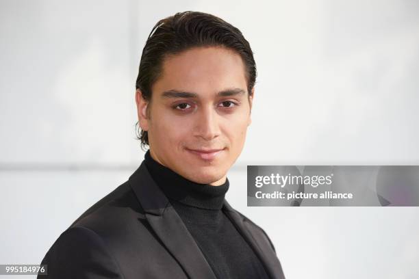Actor Yasin Boynuince at the German public broadcaster ZDF-neo's presentation of two new television series in the ZDF studio in Hamburg, Germany, 22...