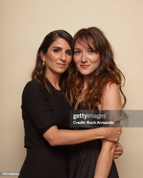 Actresses Geraldine Nakache and Anais Demoustier is photographed for Self Assignment, on June, 2018 in Cabourg, France. . .