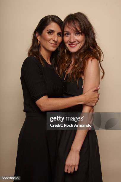 Actresses Geraldine Nakache and Anais Demoustier is photographed for Self Assignment, on June, 2018 in Cabourg, France. . .