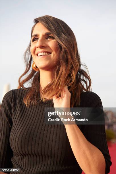 Actress Geraldine Nakache is photographed for Self Assignment, on June, 2018 in Cabourg, France. ..