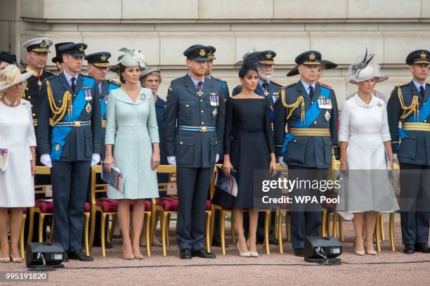 Camilla, Duchess of Cornwall, Prince William, Duke of Cambridge, Catherine, Duchess of Cambridge, Prince Harry, Duke of Sussex, Meghan, Duchess of...