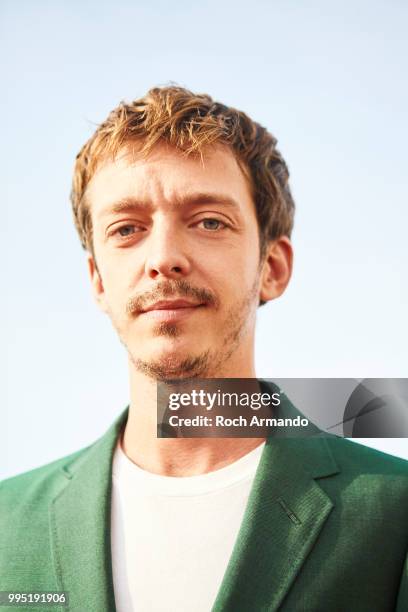 Actor Nahuel Perez Biscayart is photographed for Self Assignment, on June, 2018 in Cabourg, France. . .