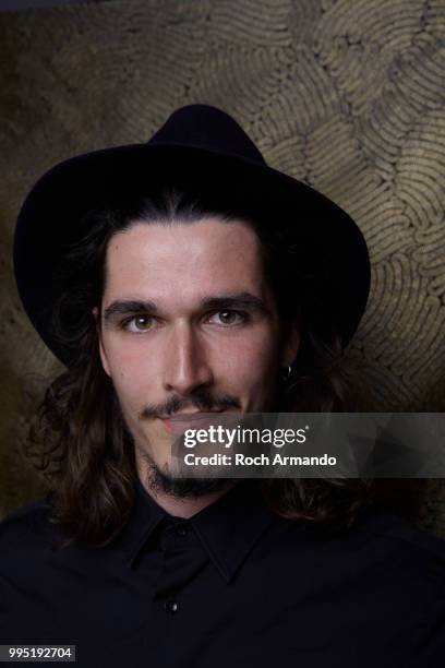 Actor Pierre Boulanger is photographed for Self Assignment, on June, 2018 in Cabourg, France. . .