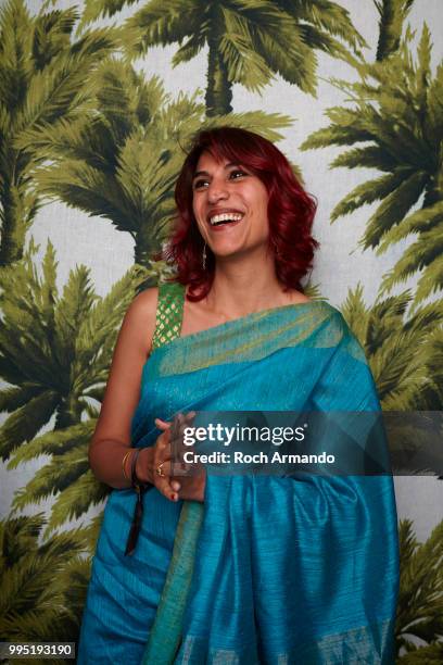 Filmmaker Rohena Gera is photographed for Self Assignment, on June, 2018 in Cabourg, France. . .