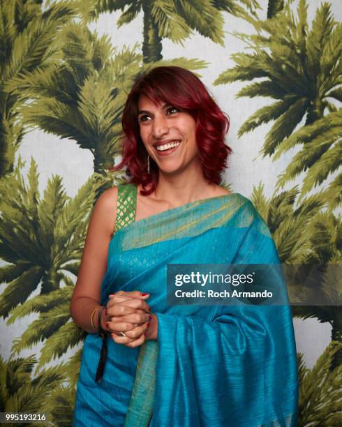 Filmmaker Rohena Gera is photographed for Self Assignment, on June, 2018 in Cabourg, France. . .