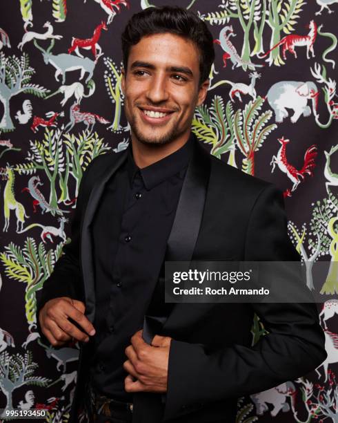 Actor Shain Boumedine is photographed for Self Assignment, on June, 2018 in Cabourg, France. . .