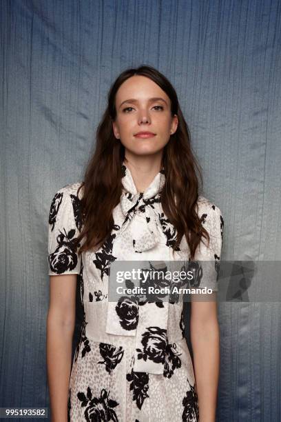 Actress Stacy Martin is photographed for Self Assignment, on June, 2018 in Cabourg, France. . .