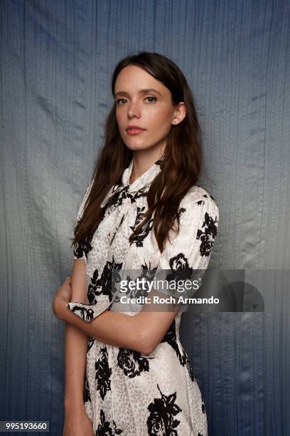Actress Stacy Martin is photographed for Self Assignment, on June, 2018 in Cabourg, France. . .