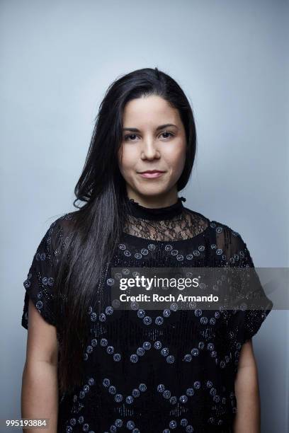 Filmmaker Yanillys Perez is photographed for Self Assignment, on June, 2018 in Cabourg, France. . .