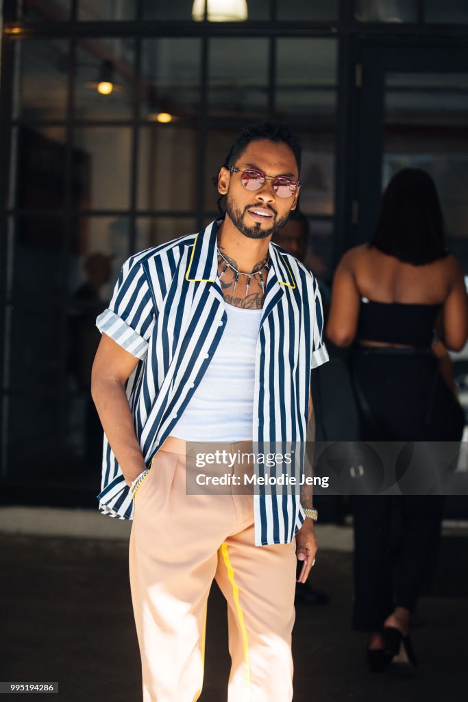 Street Style - July 2018 Men's Fashion Week