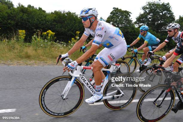 Alexander Kristoff of Norway and UAE Team Emirates / during the 105th Tour de France 2018, Stage 4 a 195km stage from La Baule to Sarzeau / TDF / on...