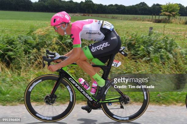 Sep Vanmarcke of Belgium and Team EF Education First - Drapac P/B Cannondale / during the 105th Tour de France 2018, Stage 4 a 195km stage from La...