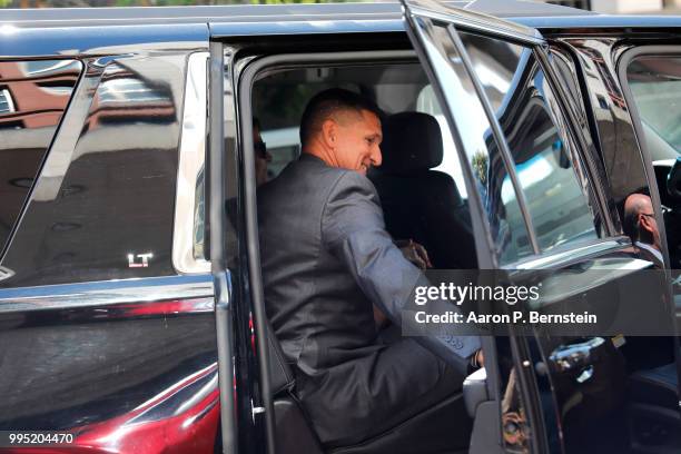 July 10: Michael Flynn, former National Security Advisor to President Donald Trump, departs the E. Barrett Prettyman United States Courthouse...