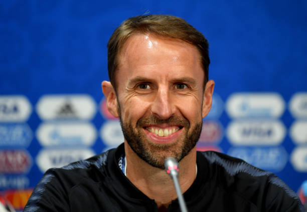 RUS: England Press Conference - 2018 FIFA World Cup Russia