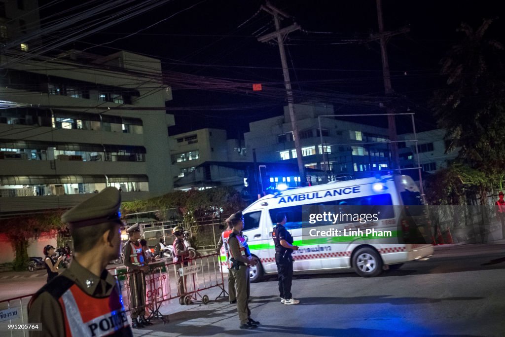 Thailand Cave Rescue For Trapped Soccer Team