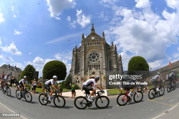 Christopher Froome of Great Britain and Team Sky / Michal Kwiatkowski of Poland and Team Sky / Geraint Thomas of Great Britain and Team Sky / Vay...