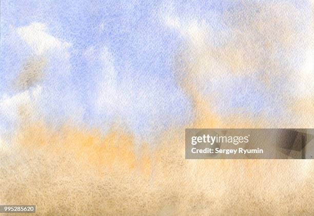 watercolor abstract background - wasserfarbe auf papier stock-fotos und bilder
