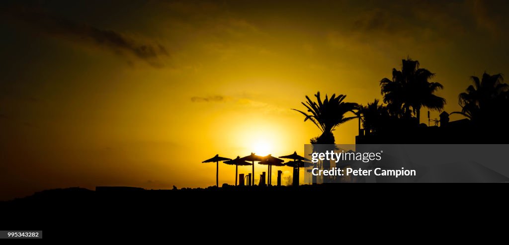 Sunrise at Corralejo