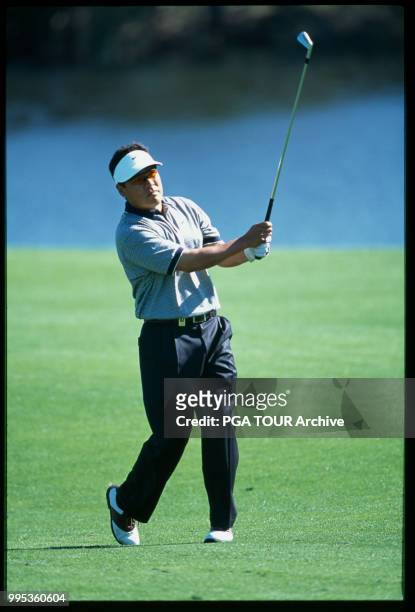 Notah Begay III 2001 The Players Championship - Thursday Photo by Chris Condon/PGA TOUR Archive