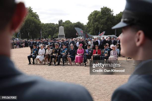 Prince Edward, Earl of Wessex, Sophie, Countess of Wessex, Princess Anne, Princess Royal, Timothy Laurence, Prince Richard, Duke of Gloucester and...