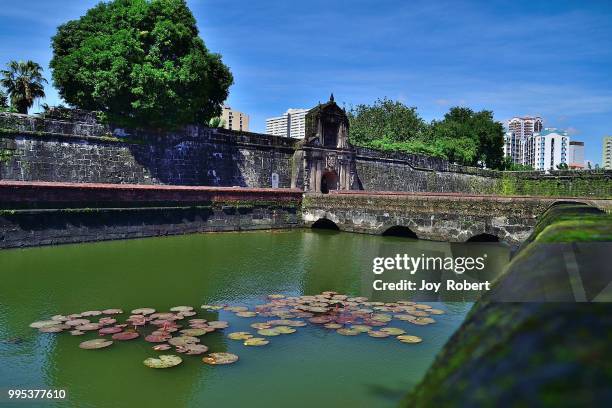 fort santiago, intramuros, manila, philippines - fort santiago manila stock pictures, royalty-free photos & images