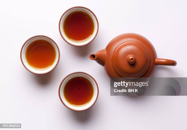 chinese tea set - 中国茶 ストックフォトと画像