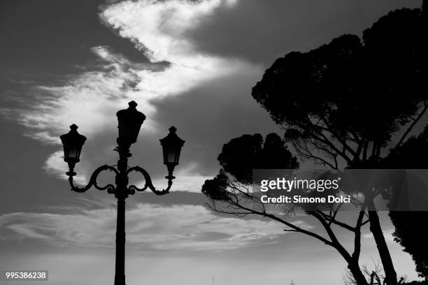 noir clouds, rome. - noir stock pictures, royalty-free photos & images