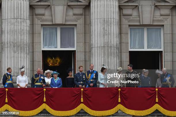 Prince Edward, Earl of Wessex, Sophie, Countess of Wessex, Prince Charles, Prince of Wales, Prince Andrew, Duke of York, Camilla, Duchess of...