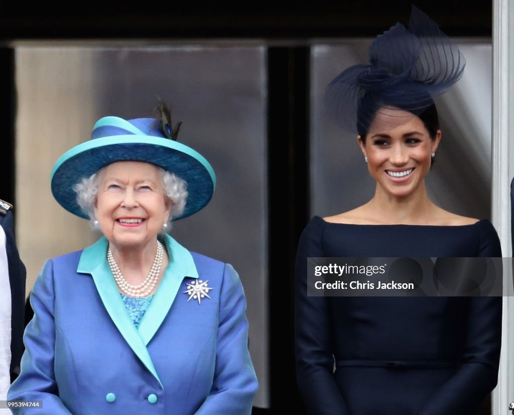 Members Of The Royal Family Attend Events To Mark The Centenary Of The RAF