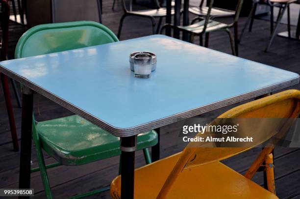 table and chairs - almut albrecht bildbanksfoton och bilder