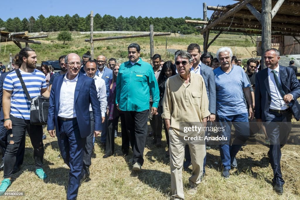 Venezuelan President Nicolas Maduro's visit to set of Turkish TV show "Dirilis Ertugrul"