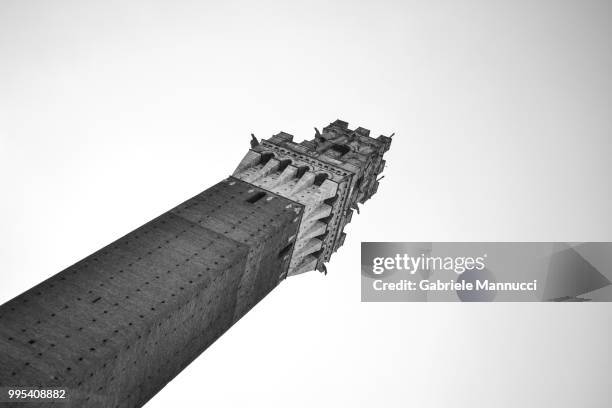 torre del mangia. - torre del mangia stock pictures, royalty-free photos & images