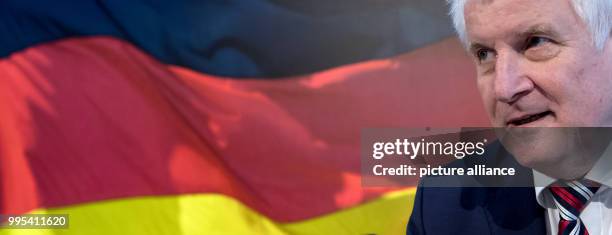 Bavarian premier Horst Seehofer attends a meeting of the CSU leadership in Munich, Germany, 25 September 2017. Photo: Sven Hoppe/dpa