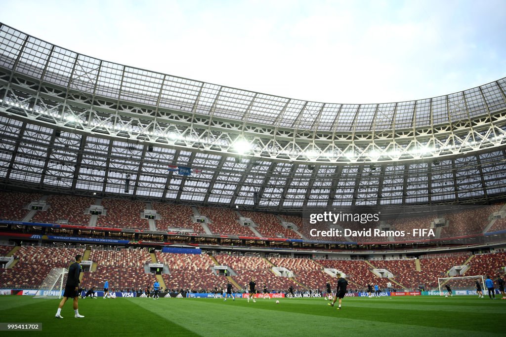 Croatia Training Session and Press Conference - 2018 FIFA World Cup Russia