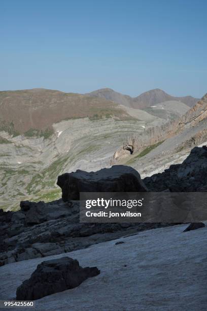 circo de goriz from monte perdido - circo ストックフォトと画像