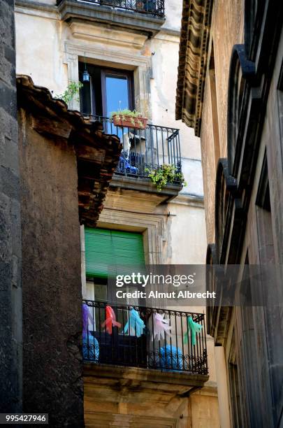 balconys in barcelona - almut albrecht bildbanksfoton och bilder