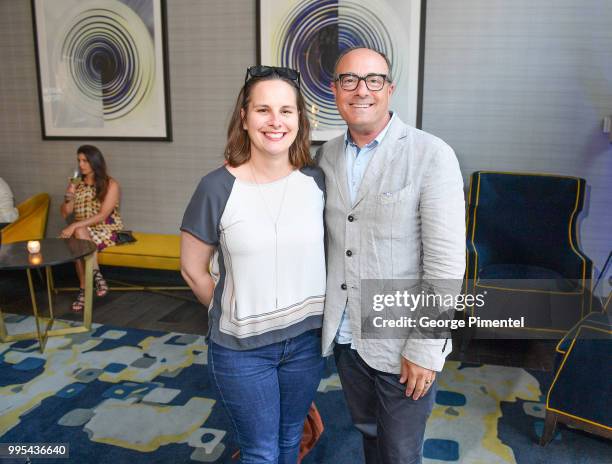 Beth Janson, CEO of the Academy of Canadian Cinema & Television and Martin Katz, President of Prospero Pictures and Chair of the Academy of Canadian...