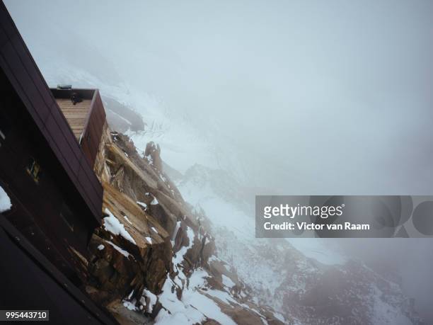 terrace mont blanc - raam stock pictures, royalty-free photos & images