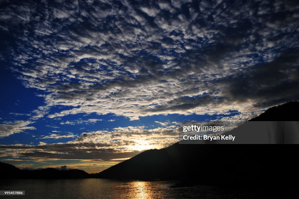 Island Blue Sunset