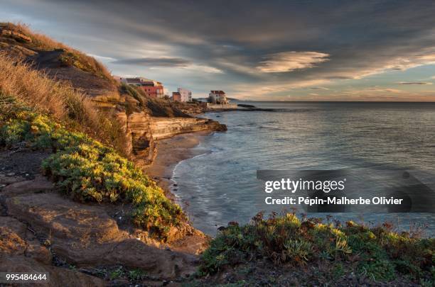 cap d'agde - cap dagde stockfoto's en -beelden